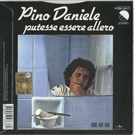 Je so' pazzo - Putesse essere allero - Vinile 7'' di Pino Daniele - 2