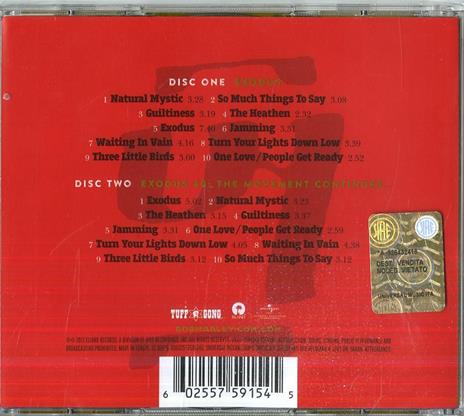 Exodus 40 - CD Audio di Bob Marley & the Wailers - 2