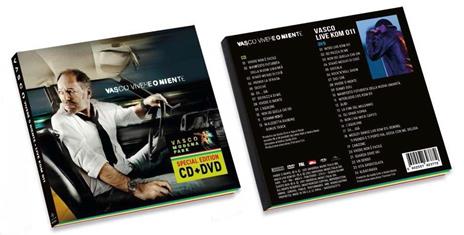 Vivere o niente - Live Kom 011 (Remaster) - CD Audio + DVD di Vasco Rossi