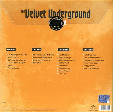 Collected (180 gr.) - Vinile LP di Velvet Underground - 2
