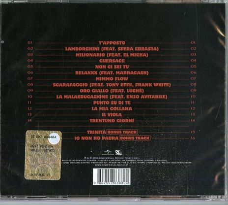 Gentleman (Red Version) - CD Audio di Gué Pequeno - 2