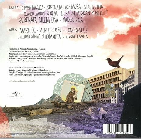 Supersantos - Vinile LP di Alessandro Mannarino - 2