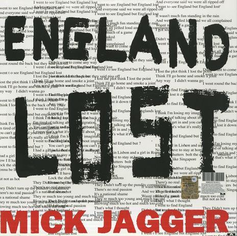 Gotta Get a Grip - England Lost (Maxi Single) - Vinile LP di Mick Jagger - 2