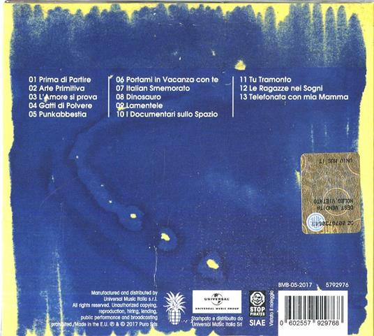 Polvere - CD Audio di Amari - 2