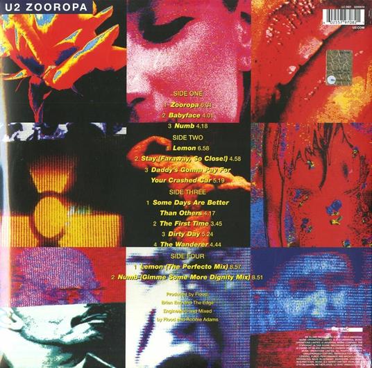 Zooropa (180 gr. + Download Card) - Vinile LP di U2 - 3