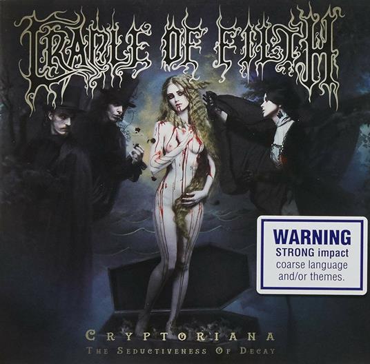 Cryptoriana: The Seductiveness Of Decay - CD Audio di Cradle of Filth