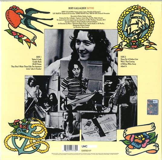 Tattoo - Vinile LP di Rory Gallagher - 2