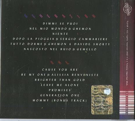 Generation One (feat. Sergio Cammariere & Ghemon) - CD Audio di Ainé - 2