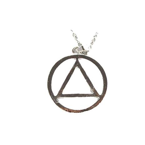 Collana con simbolo triangolo Rap Pidak Shop - 2