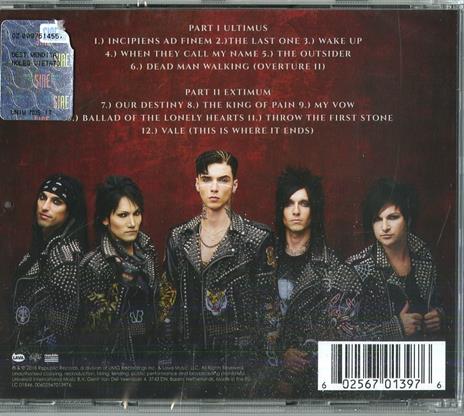 Vale - CD Audio di Black Veil Brides - 2