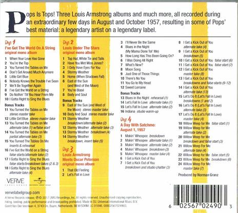 Pops Is Tops (Digipack) - CD Audio di Louis Armstrong - 2