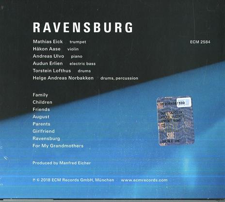 Ravensburg - CD Audio di Mathias Eick - 2