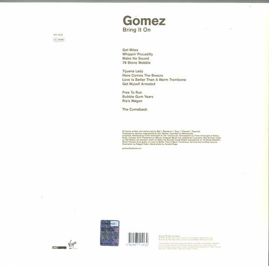 Bring it on (20th Anniversary Vinyl Edition) - Vinile LP di Gomez - 3
