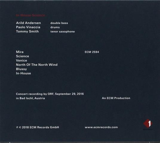In-House Science - CD Audio di Arild Andersen - 2