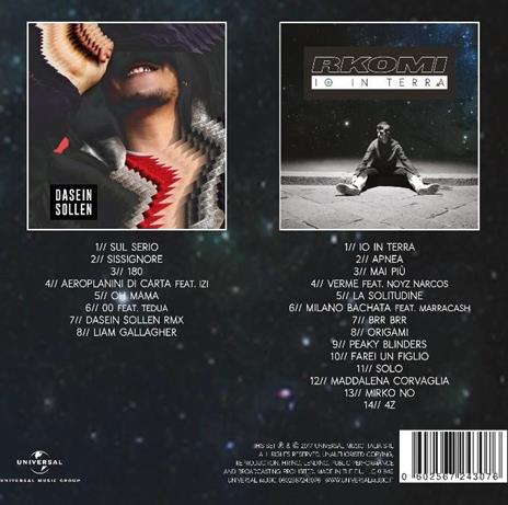 Io in terra (Special Box Set) - CD Audio di Rkomi - 2