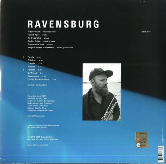 Ravensburg - Vinile LP di Mathias Eick - 2