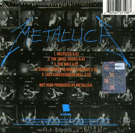 Garage Days Re-Revisited - CD Audio di Metallica - 2