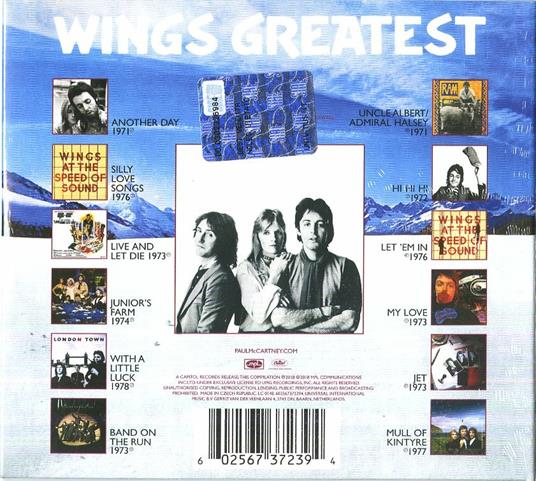 Greatest Hits (Digipack) - CD Audio di Paul McCartney,Wings - 2