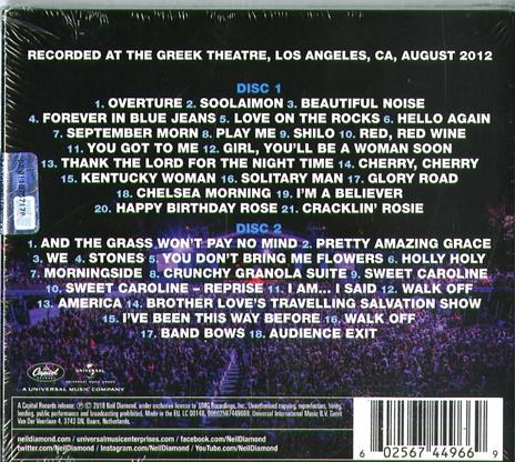 Hot August Night III - CD Audio di Neil Diamond - 2