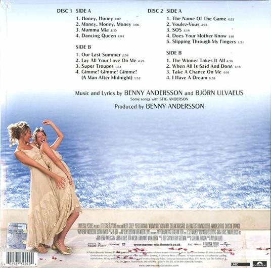 Mamma mia (Colonna sonora) (180 gr. Limited Edition + Download Voucher) - Vinile LP - 2