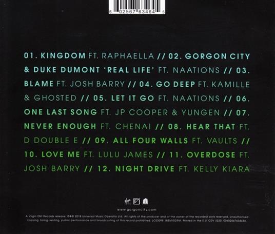 Escape - CD Audio di Gorgon City - 2