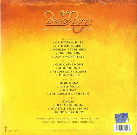 The Beach Boys with the Royal Philharmonic Orchestra - Vinile LP di Beach Boys,Royal Philharmonic Orchestra - 2
