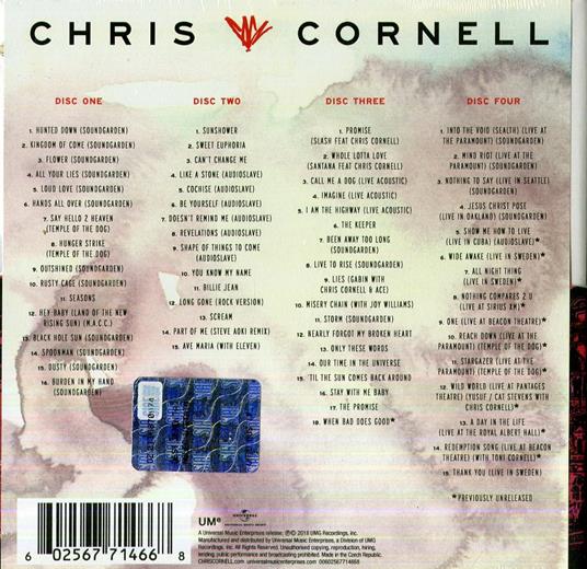 Chris Cornell - CD Audio di Chris Cornell - 2