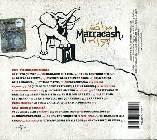 Marracash. 10 anni dopo (10° Anniversario) - CD Audio di Marracash - 2