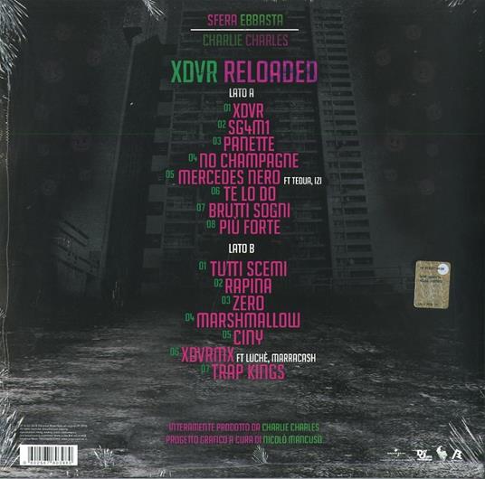 LP Vinile) Sfera Ebbasta - Xdvr Reloaded, Sfera Ebbasta, LP Vinile, Universal Music