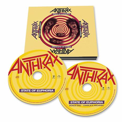 State of Euphoria (30th Anniversary Edition) - CD Audio di Anthrax - 2