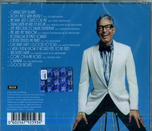 The Capitol Studio Session - CD Audio di Jeff Goldblum,Mildred Snitzer (Orchestra) - 2