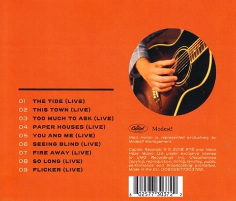 Flicker. Live - CD Audio di Niall Horan - 2