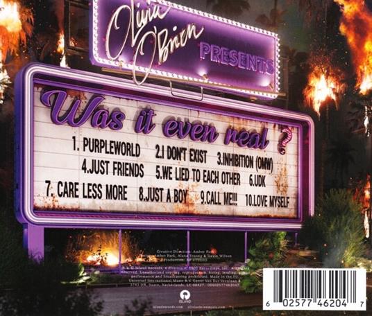 Was it Even Real? - CD Audio di Olivia O'Brien - 2