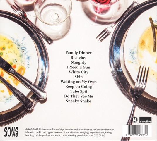 Family Dinner - CD Audio di Sons - 2