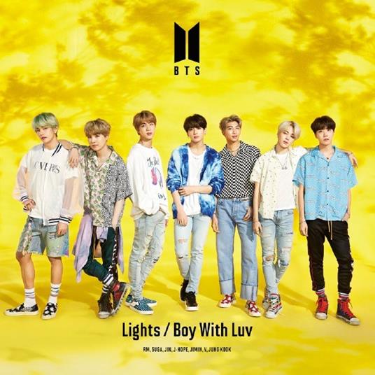 Lights - Boy with Luv (Limited Edition A: CD + DVD) - CD Audio + DVD di BTS