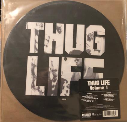 Thug Life Volume 1 (Picture Disc) - Vinile LP di 2Pac