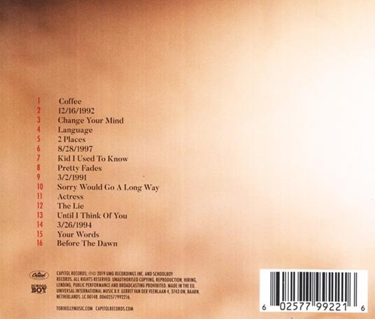 Inspired by True Events - CD Audio di Tori Kelly - 2