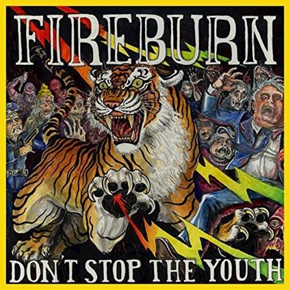 Fireburn - Don't Stop The Youth (Coloured Vinyl) - Vinile LP