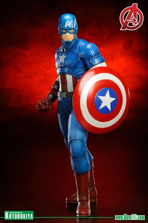 Art Fx Avengers Marvel Now Captain America Artfx Pvc Statue - 3