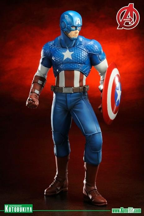 Art Fx Avengers Marvel Now Captain America Artfx Pvc Statue - 5