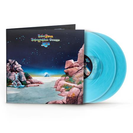 Tales From Topographic Oceans (Doppio Vinile Blu Curacao Transparente) - Vinile LP di Yes