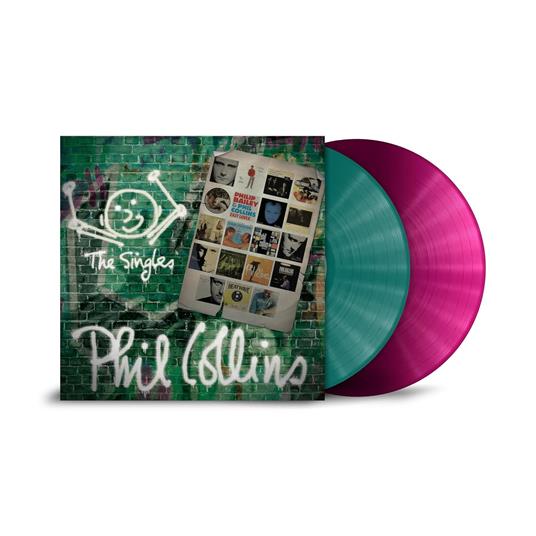 Singles (2 LP Transparent Petrol-Magenta) - Vinile LP di Phil Collins