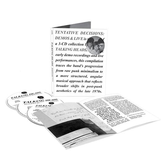 Tentative Decisions: Demos & Live (3 CD) - CD Audio di Talking Heads