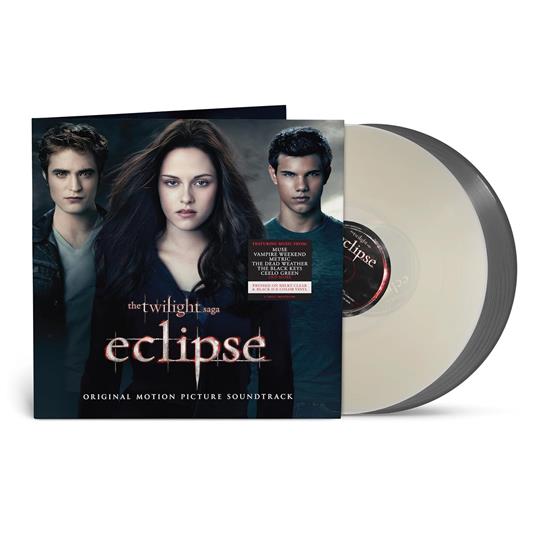 The Twilight Saga. Eclipse (Colonna Sonora) (2 LP Clear-Black) - Vinile LP