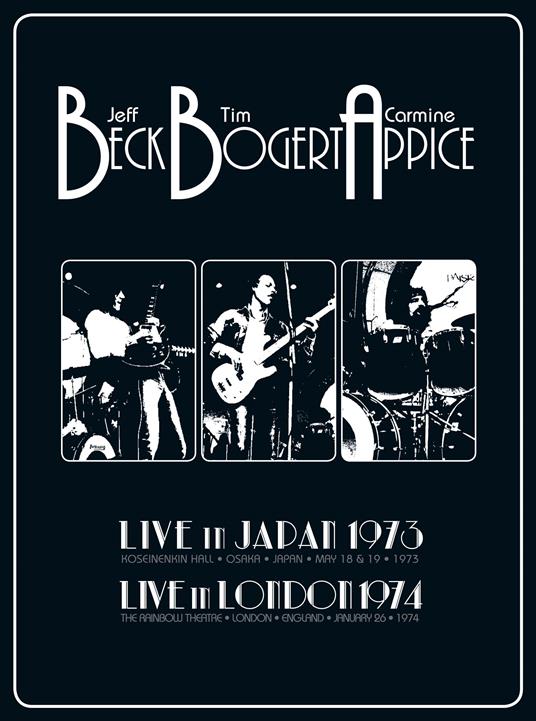 Live 1973 & 1974 - CD Audio di Beck Bogert & Appice