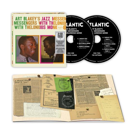 Art Blakey’s Jazz Messengers with Thelonious Monk (Deluxe Edition) - CD Audio di Art Blakey,Jazz Messengers - 2