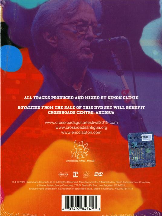Eric Clapton's Crossroads Guitar Festival 2019 (2 DVD) - DVD di Eric Clapton - 2