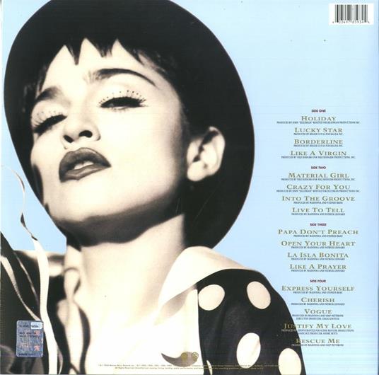 The Immaculate Collection - Vinile LP di Madonna - 2