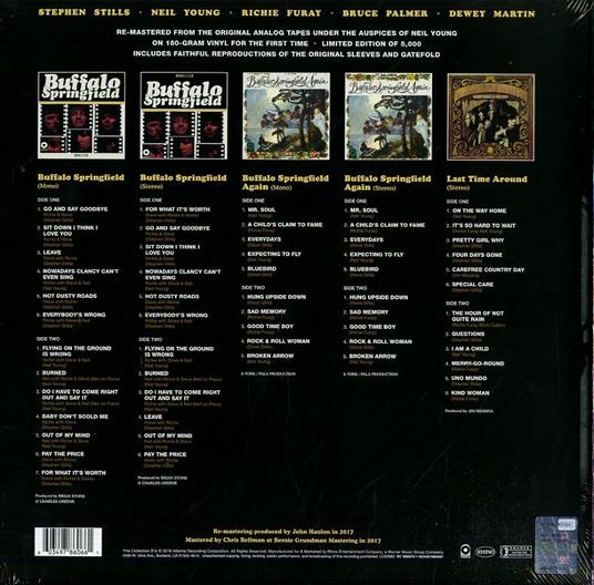 What's That Sound? Complete Albums Collection (Vinyl Box Set) - Vinile LP di Buffalo Springfield - 2