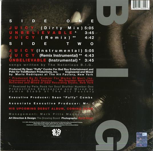 Juicy (Limited Edition) - Vinile LP di Notorious BIG - 2